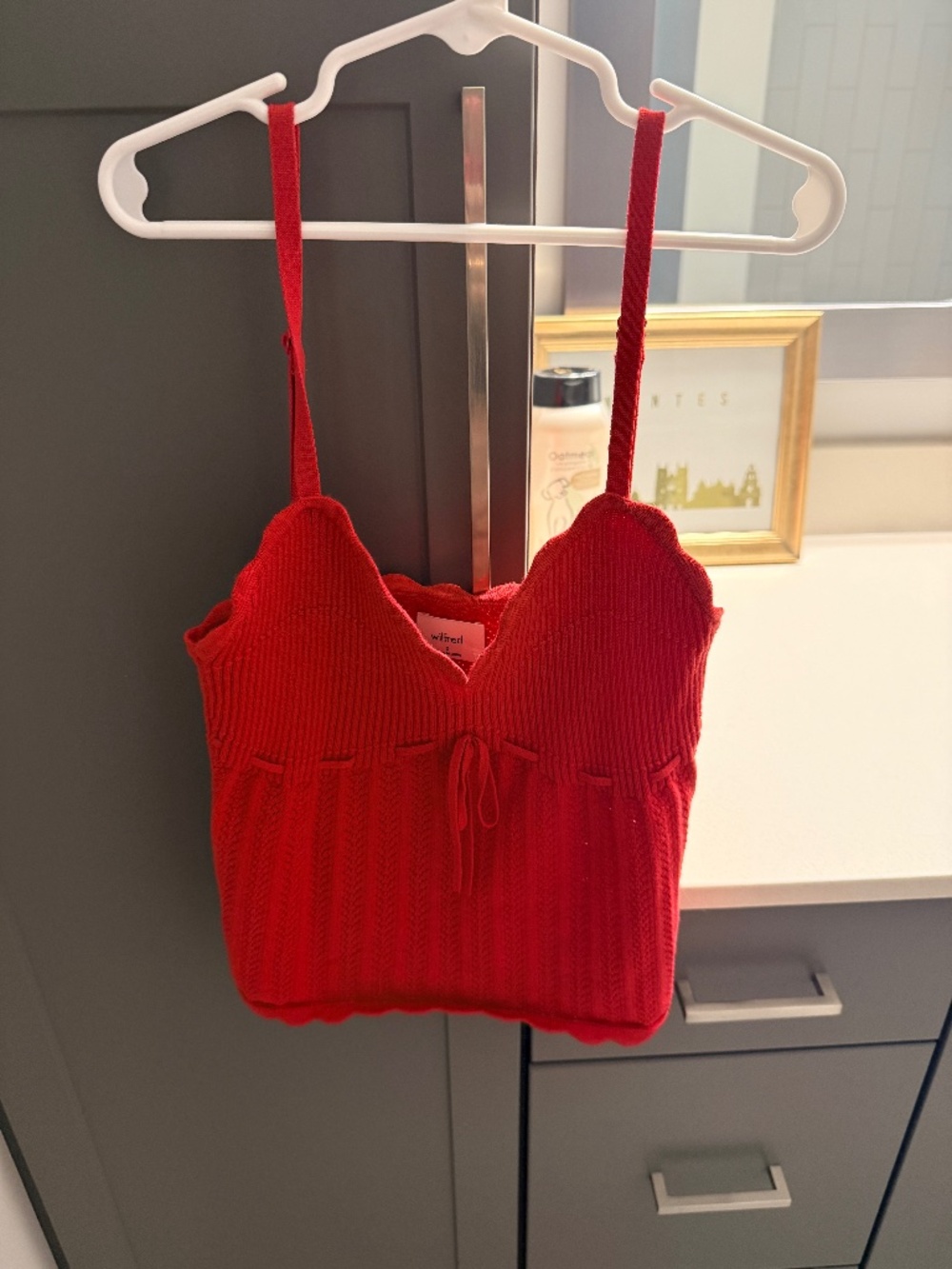 Aritzia Wilfred Soloist knit tank
